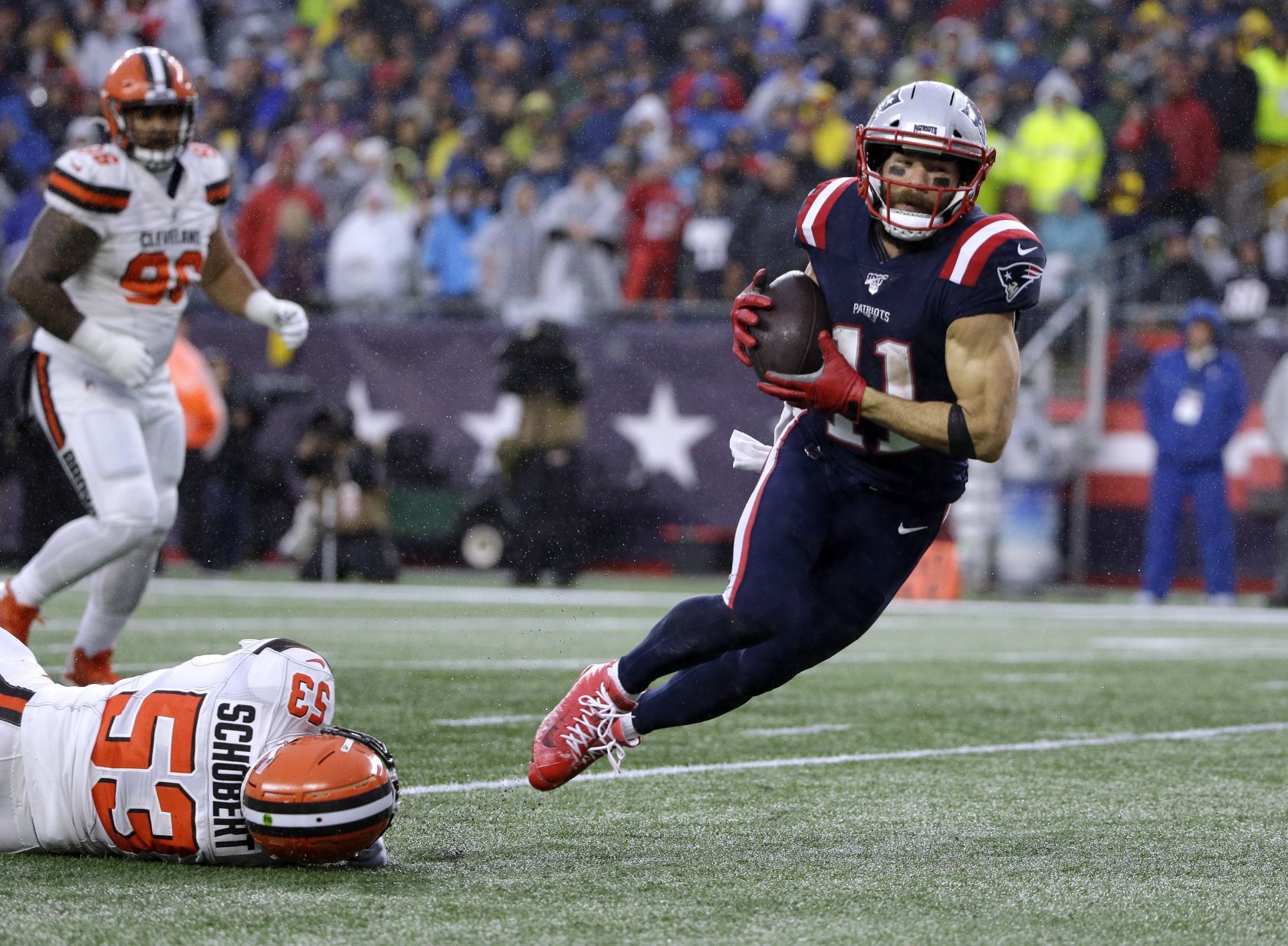 Joe Schobert - Browns Patriots